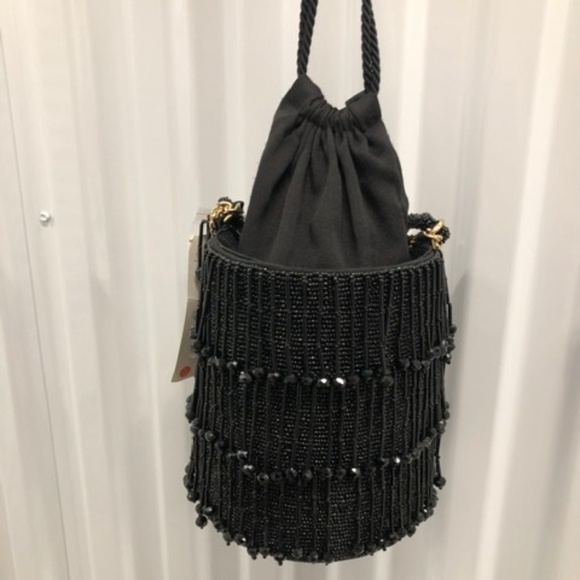 ZARA PREM QUALITY Beaded Bag, S, NWT - Picture 6 of 7